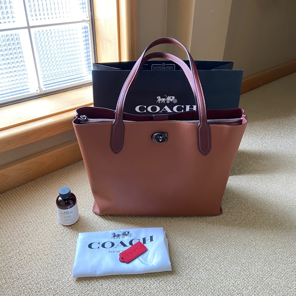 Coach Willow Leather Tote
